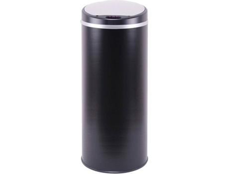 Cubo de Basura KITCHEN MOVE (Negro Mate - Acero Inoxidable - 42 L)