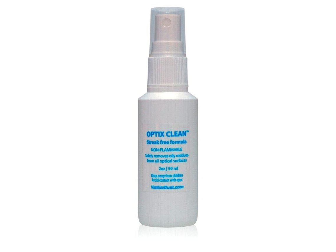 Polvo visible Optix Clean Líquido de limpieza