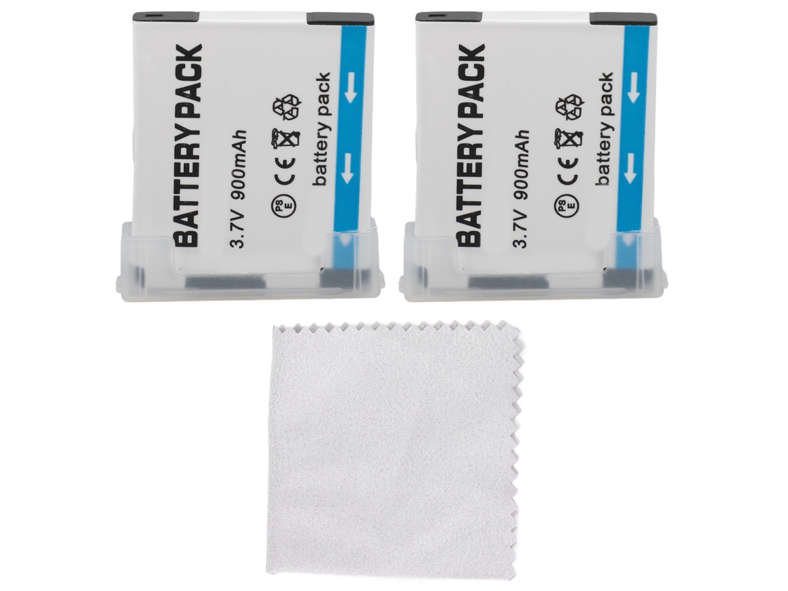 2 Baterias De Câmera Nb-11l Substituição 900mah 3.7v Compatível Com Powershot A2300 A2400 A2500 A2600 A3400 A3500 A4000