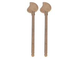 Cerradura de latón estilo retro de 11 cm con llave para armarios y cajones (sin marca).