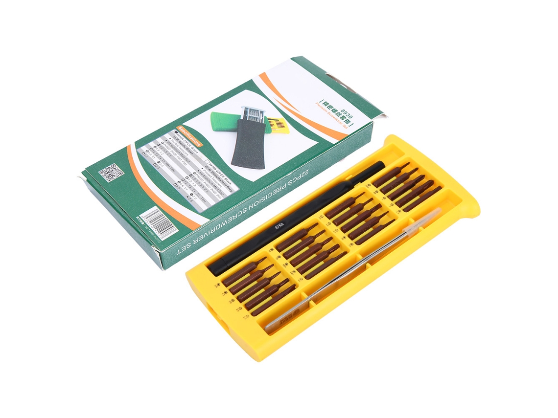 Juego De Tornillos Magnéticos De Precisión 22 En 1 Para Reparar Teléfonos Móviles, Tabletas, Ordenadores Portátiles Y Relojes.