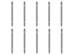 Juego De 10 Puntas Phillips De Doble Cabeza Para Destornillador Eléctrico, Acero Aleado S2, 100 Mm, Herramienta De Ferretería.