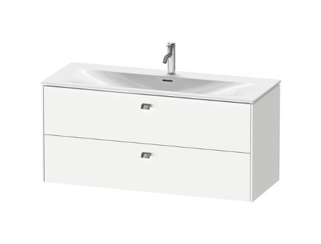 Mueble DURAVIT Brioso bajo lavabo montado en la pared 122,0 x 47,9 cm 2 cajones incl. recorte de sifón y delantal para lavabo Viu 234412