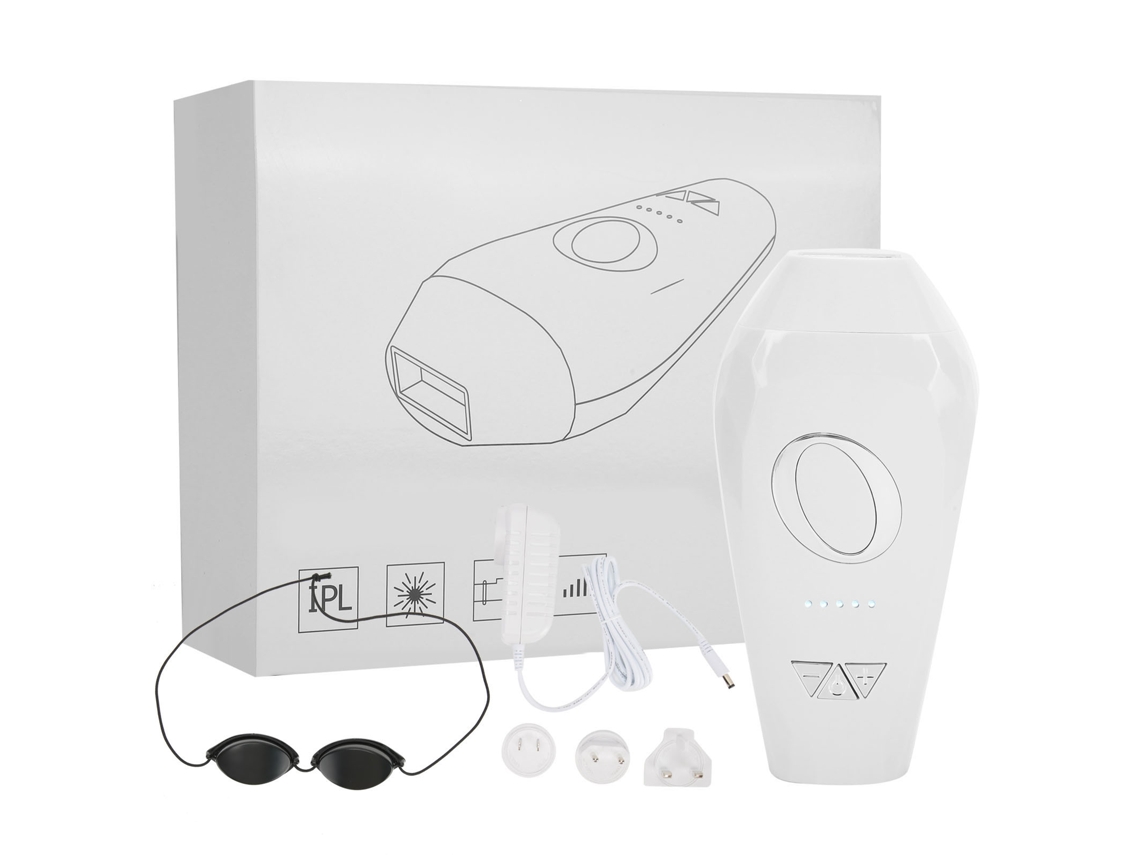 Dispositivo de depilación IPL con 300.000 pulsos, punto de congelación profesional, 110-240 V.