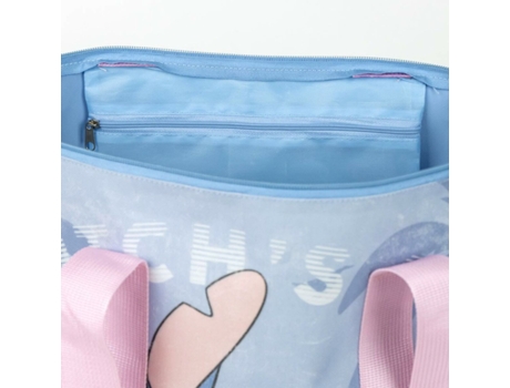 Bolsa de Playa STITCH Azul 100 % poliéster