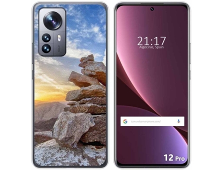 Carcasa para Xiaomi 12 Pro 5G TUMUNDOSMARTPHONE Dibujos Sunset Multicolor