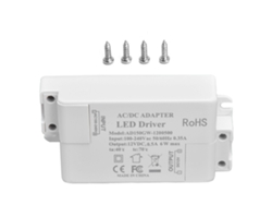 Controlador LED con entrada AC100-240V 0.35A y salida DC12V 0.5A CHABERLU