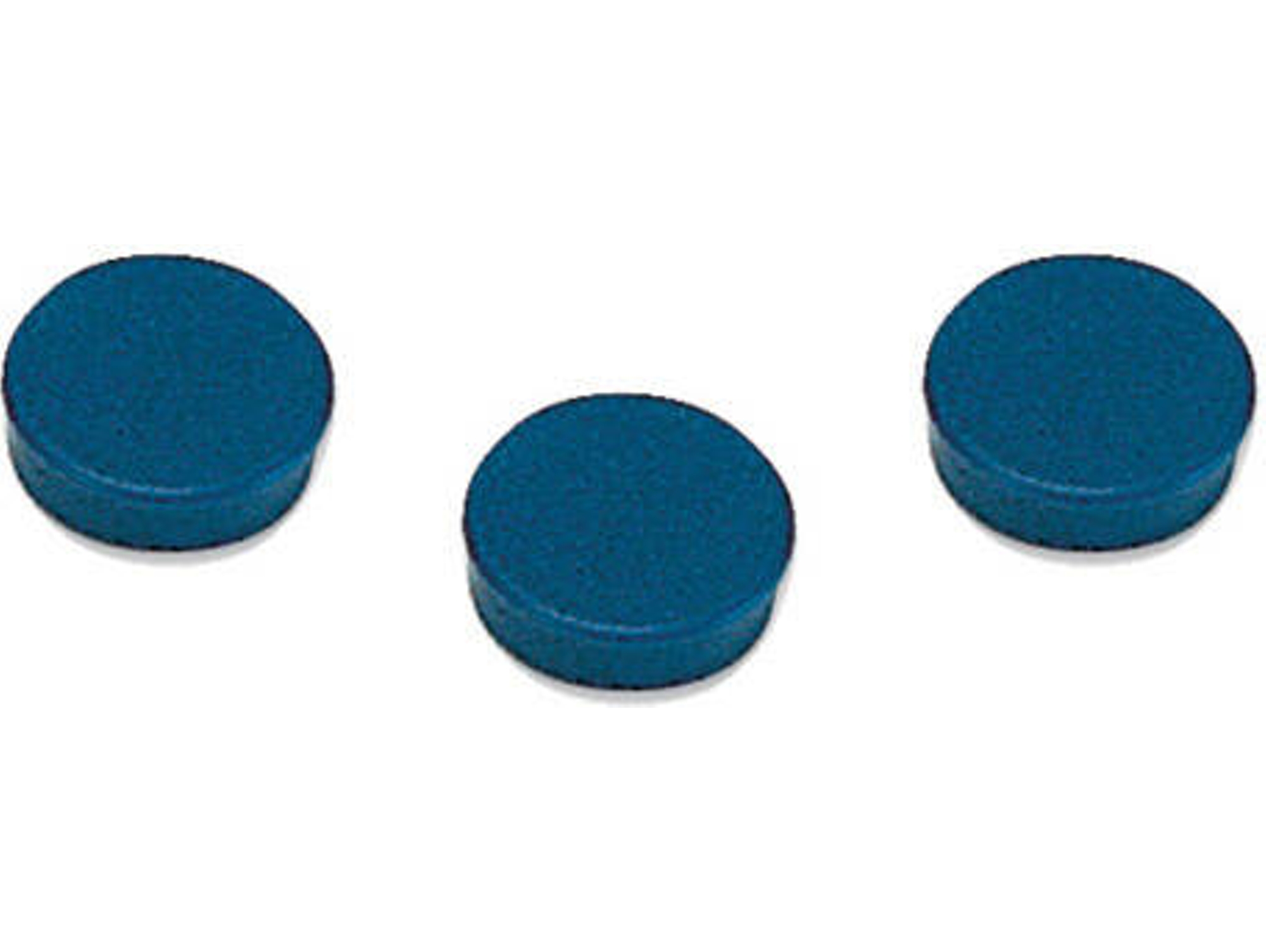 Conjunto de 10 Imanes BI-OFFICE (Azul - 30mm)