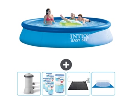 Piscina Insuflável INTEX 28142GN-CB91 (7290 L - 396x84cm)