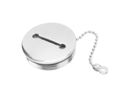 2026-tapa De Depósito De Combustible Para Barco Acero Inoxidable Con Cadena Accesorio Marino 50mm