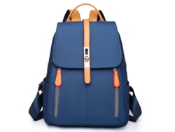 Mochila Oxford para mujer, estilo coreano, azul, gran capacidad, informal, para exteriores, Sfushos