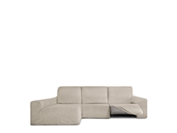 Funda para chaise longue de brazo largo izquierdo EYSA ROC Blanco 180 x 120 x 360 cm