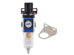 Filtro Regulador De Presión Para Compresor De Aire Con Manómetro, Gfr200‑06 Pt1/8, Capacidad 10cc