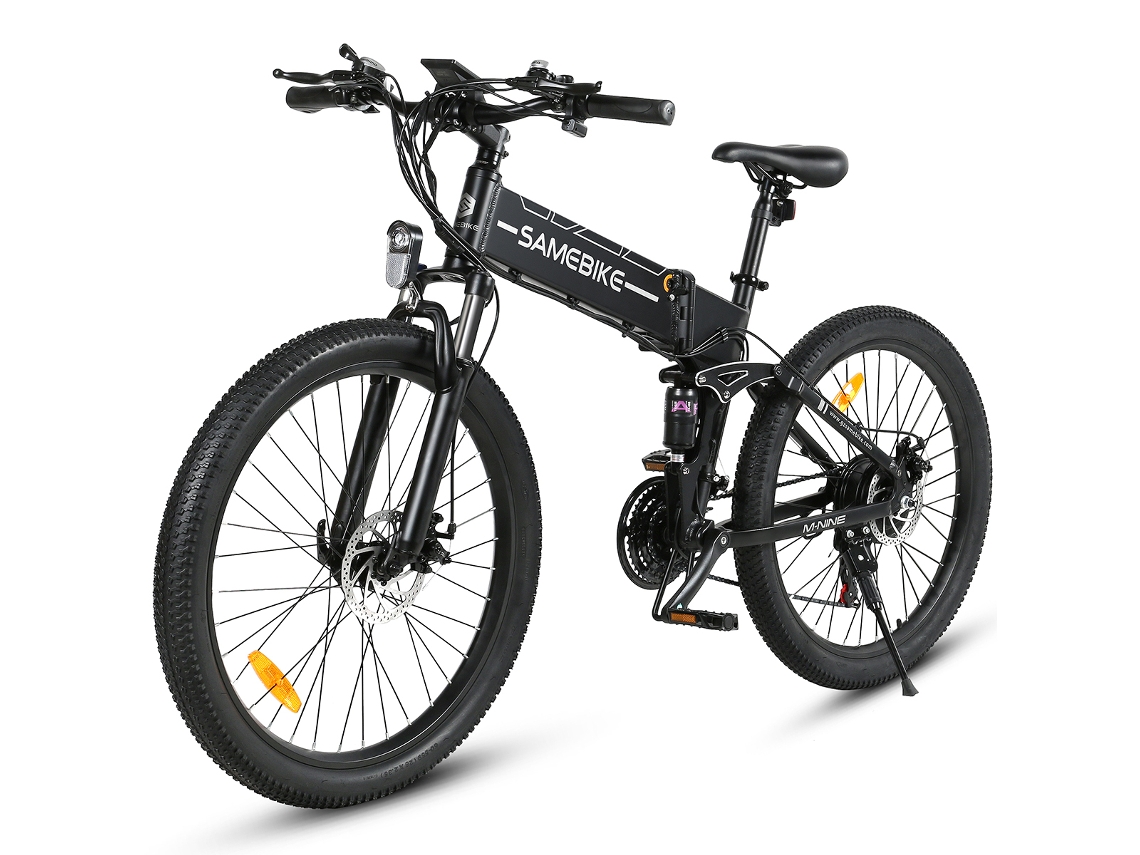 Bicicleta eléctrica plegable Lo26 II FT Yd de 26 pulgadas, batería de 48 V 14 Ah, motor de 900 W, freno de disco hidráulico Samebike