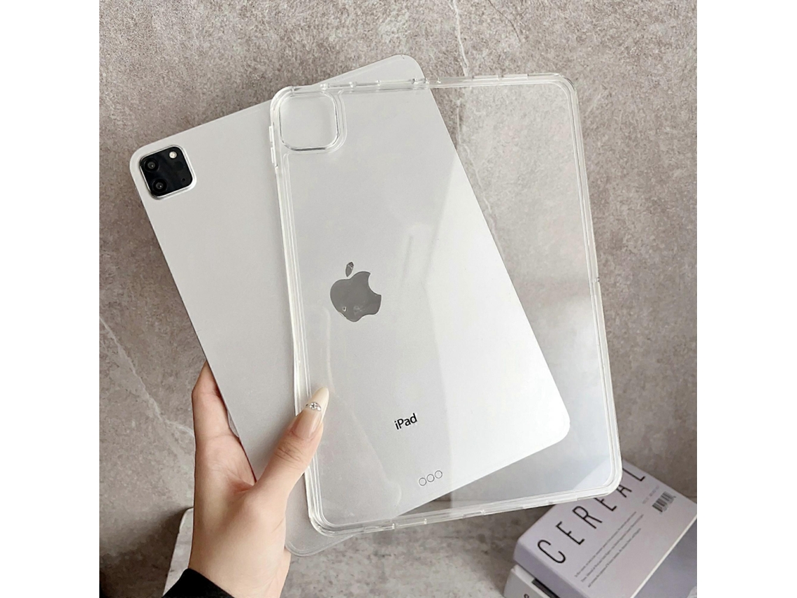 Hengrongshen (2024) Capa de acrílico transparente fina y a prueba de golpes para iPad Pro 11