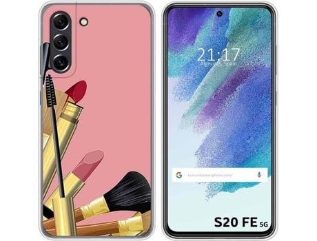 Carcasa Samsung Galaxy S21 FE 5G TUMUNDOSMARTPHONE Brochas Multicolor
