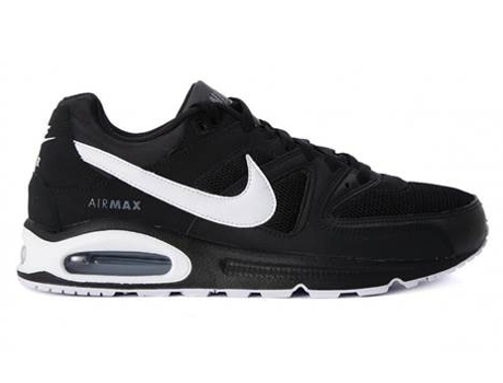 Tenis Deportivas NIKE Air Max Command (Negro - Cuero Natural, Material Sintético - 44)