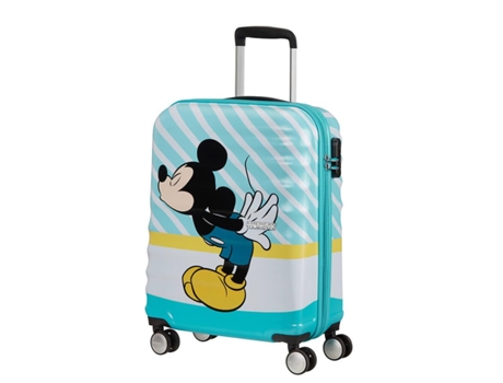 Maleta de Cabina AMERICAN TOURISTER Disney Beijo Do Mickey Azul (55cm)