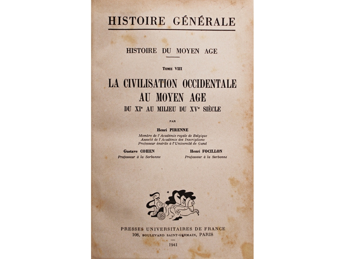 Libro La Civilisation Occidentale Au Moyen Age, Du Xiᵉ Au Milieu Du Xvᵉ Siècle. (Francés)