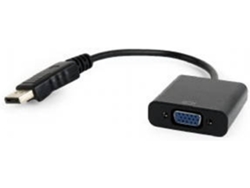 Adaptador De Interfaz Displayport A Vga A-dpm-vgaf-02: Imagen Full Hd Para Uso En Oficinas, Portátiles, Televisores, Monitores Y Videojuegos