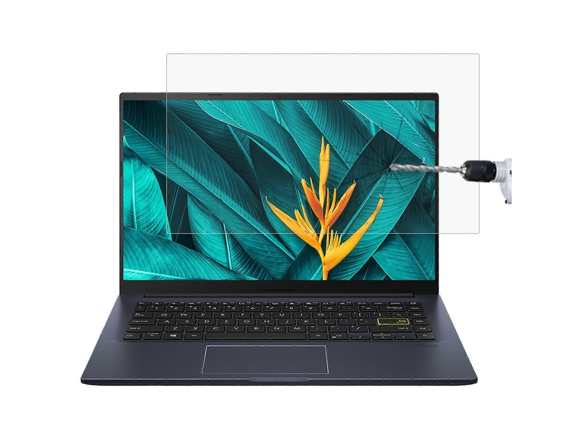 Película protectora de vidrio templado HD para portátil Asus Vivobook de 14 x 14 pulgadas en tela Chennnls