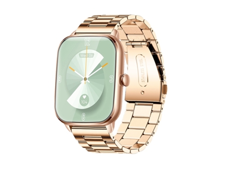 Reloj inteligente con llamada Bluetooth para mujer y hombre, pulsera de Fitness completamente táctil, resistente al agua, para Android e IOS VEANXIN