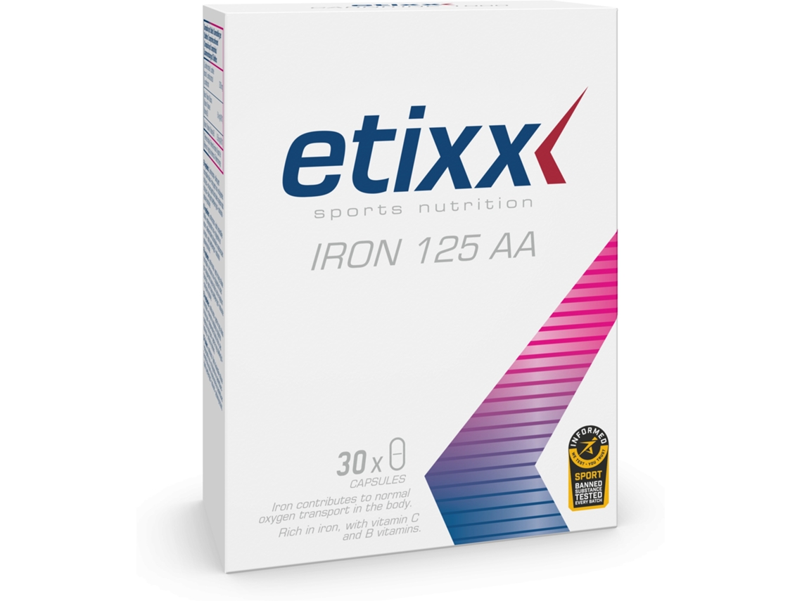 Complemento Alimentar ETIXX Iron 125 Aa