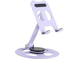 Soporte Metálico Giratorio De 360 Grados Para Teléfonos, Tabletas Y Dispositivos.