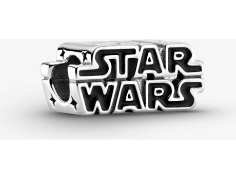 Charm PANDORA Logo Star Wars (Plata - Plateado - Talla Única)