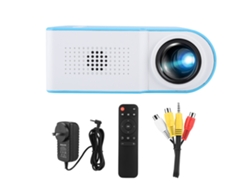 Proyector LED portátil para el hogar 1080p HD con reflexión difusa