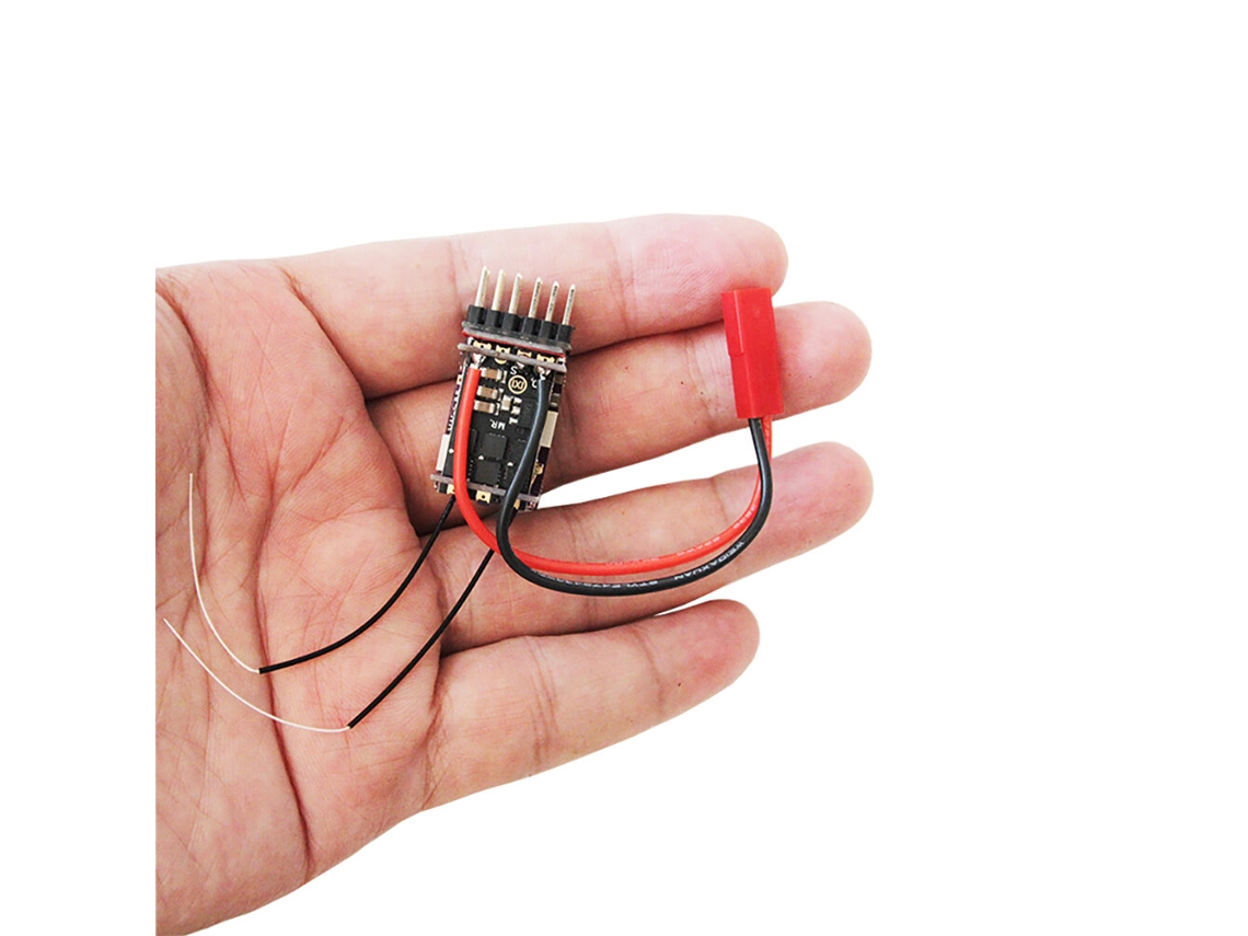 Receptor Oversky FR7018T S Futaba S FHSS de 7 canais com ESC brushless integrado de 20A 2/3S para aeromodelos RC F3P. MDUG