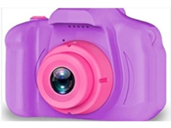 Cámara digital para niños Ushion Purple Dual HD
