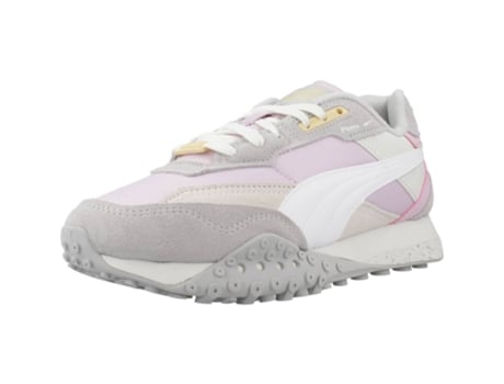 Zapatos de Mujer PUMA YELLOW Blktop Rider Tecido Rosa (40)