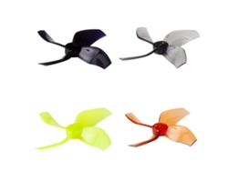 Amarillo 4 Pares/8 Pares Hélice Gemfan D51 2020 Conducto 2" 4 Palas 1.5mm 3 Orificios Motor 1103 1105 Fpv Racing
