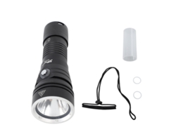 Linterna de buceo 2026 de 3000 lm, resistente al agua IPX8, luz subacuática LED de 100 m (328 pies) para cuevas marinas profundas.