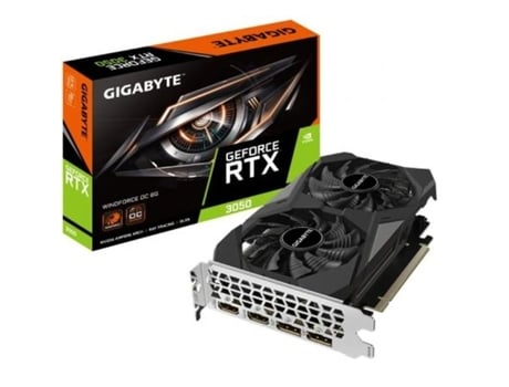 Tarjeta Gráfica GIGABYTE GV-N3050WF2OC-6GD (GDDR6 - Nvidia GeForce RTX 3050)