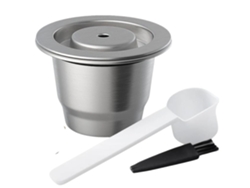 Cápsula Reutilizável Aço Inox Para Cafeteira Nespresso Essenza Mini C30