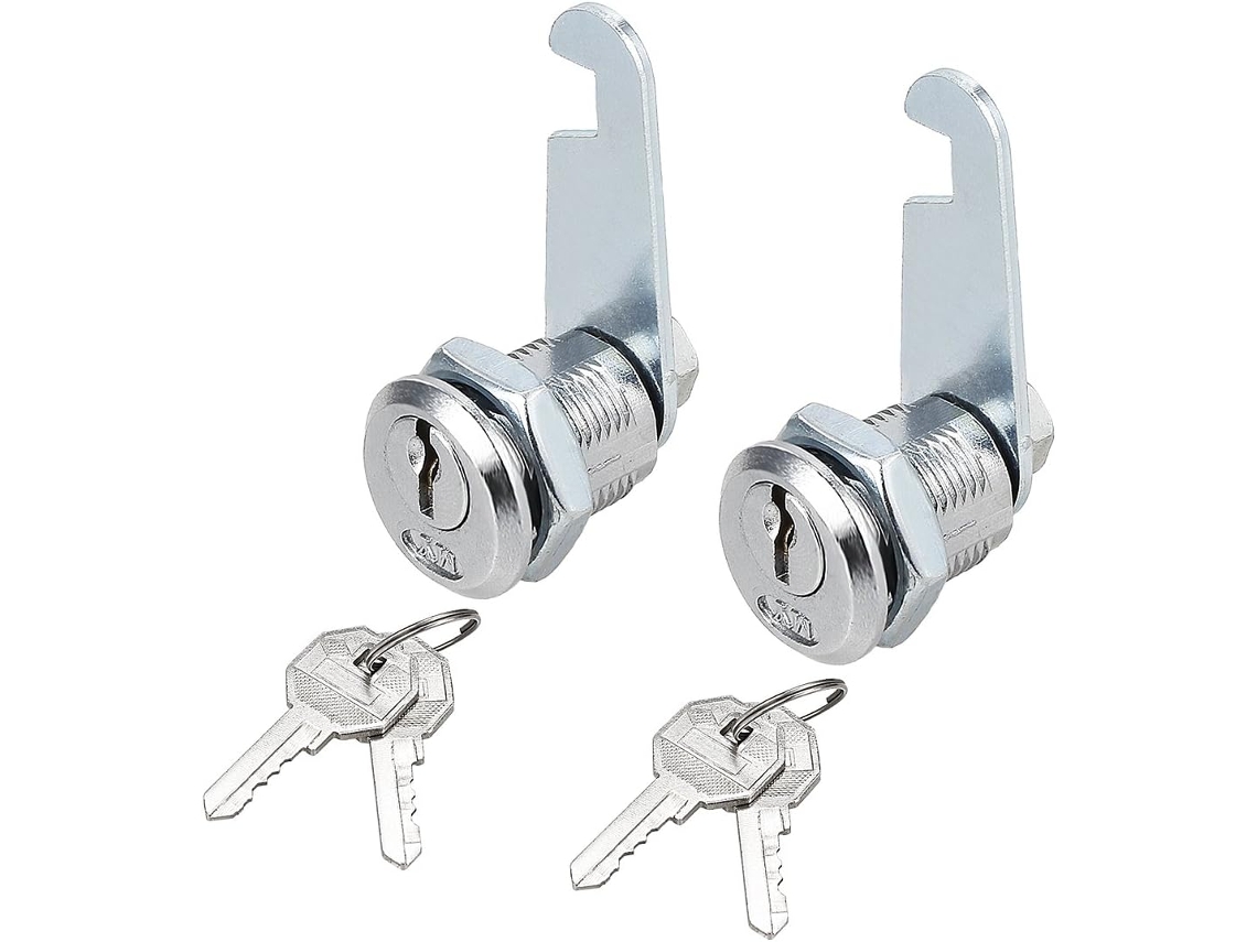 2 Piezas De Cerradura De Leva Con Gancho De Cilindro De 20 Mm Con Llave, Varias Llaves De De