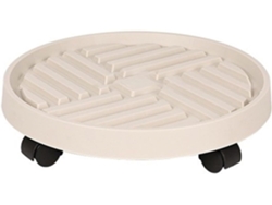Soporte Para Plantas Con Ruedas Giratorias, Diseño Circular Ventilado, Macetas Portátiles, Movingoor