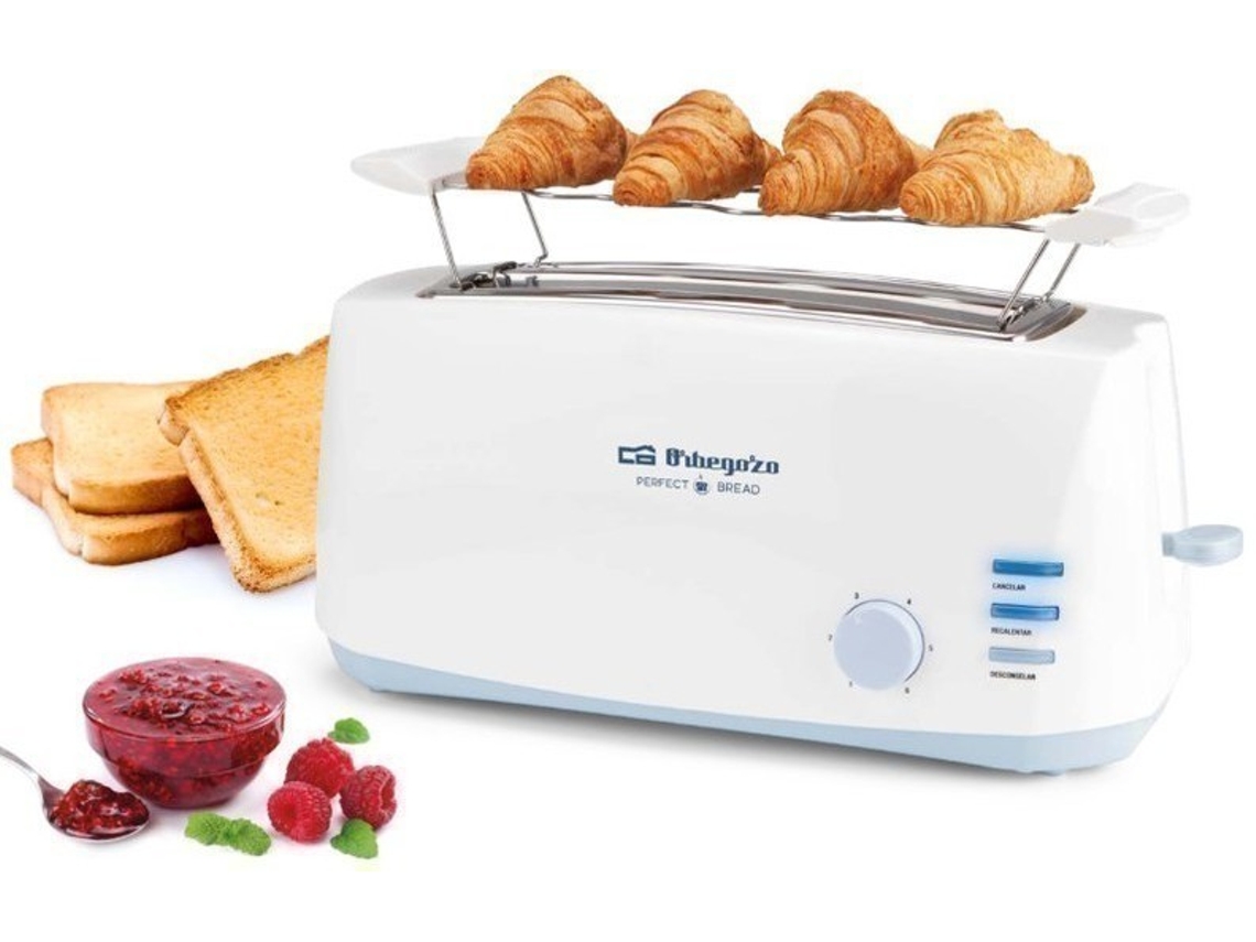 Tostadora ORBEGOZO To4500 2 Slots 1400W