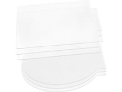 6 Paneles Led Transparentes En Formas Redondas Y Cuadradas, Ideales Para Proyectos De Bricolaje En Decoración Y Ambientación De Interiores.
