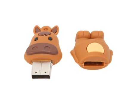 Stick de Almacenamiento de Datos HURRISE Puerto USB A Portátil Almacenamiento de Dibujos Animados USB Flash Drive Almacenamiento de Computadora 128...