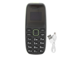 Teléfono Móvil 2g Desbloqueado Para Personas Mayores, Mini Gsm, Doble Sim, Botones Grandes, Bluetooth, Negro.