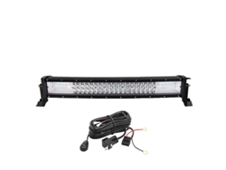 Barra de luces LED, diseño curvo, tecnología de haz combinado, 22 pulgadas con kit de cableado OEM