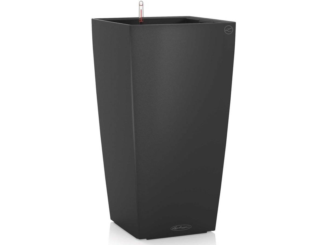 LECHUZA Macetero Cubico Color 30 ALL-IN-ONE gris pizarra 13138