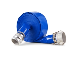 Manguera de retrolavado Succebuy azul de 3 pulgadas x 50 pies con accesorios completos