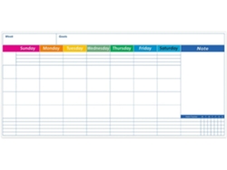 Organizador multifuncional de 2 x 89,9 cm para escribir y borrar, perfecto para la oficina, la escuela y