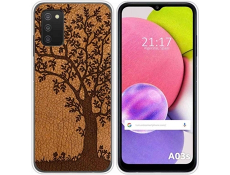 Carcasa Samsung Galaxy A03s TUMUNDOSMARTPHONE Cuero 03 Multicolor