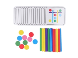 Rebe-brinquedo De Quebra-cabeça De Palitos Coloridos Para Crianças Para Desenvolvimento Cognitivo E Educação Precoce