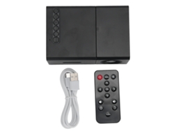 Proyector de películas LED portátil para exteriores compatible con computadora portátil